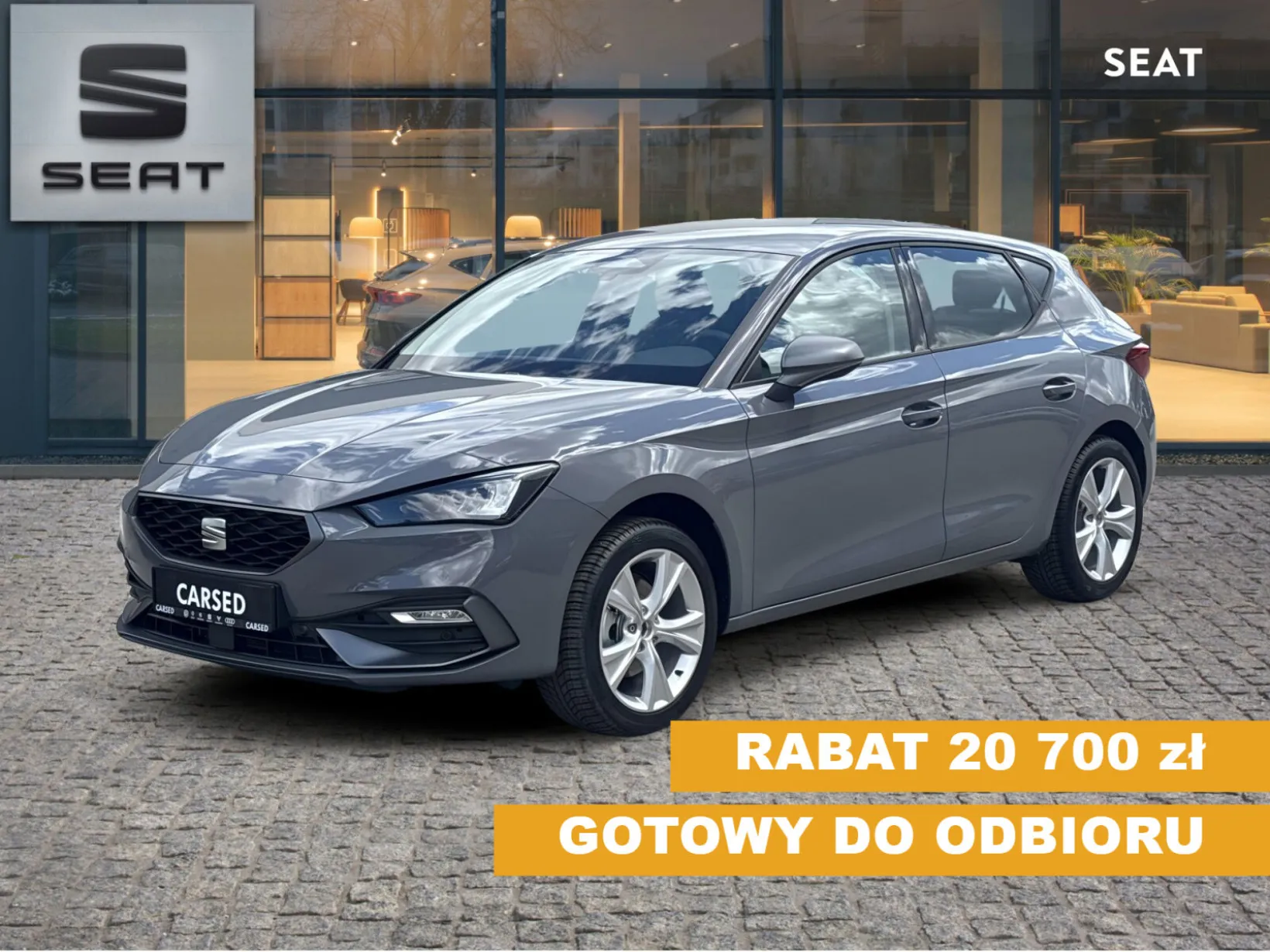 Seat Leon FR1.5 eTSI  150 KM DSG 2026