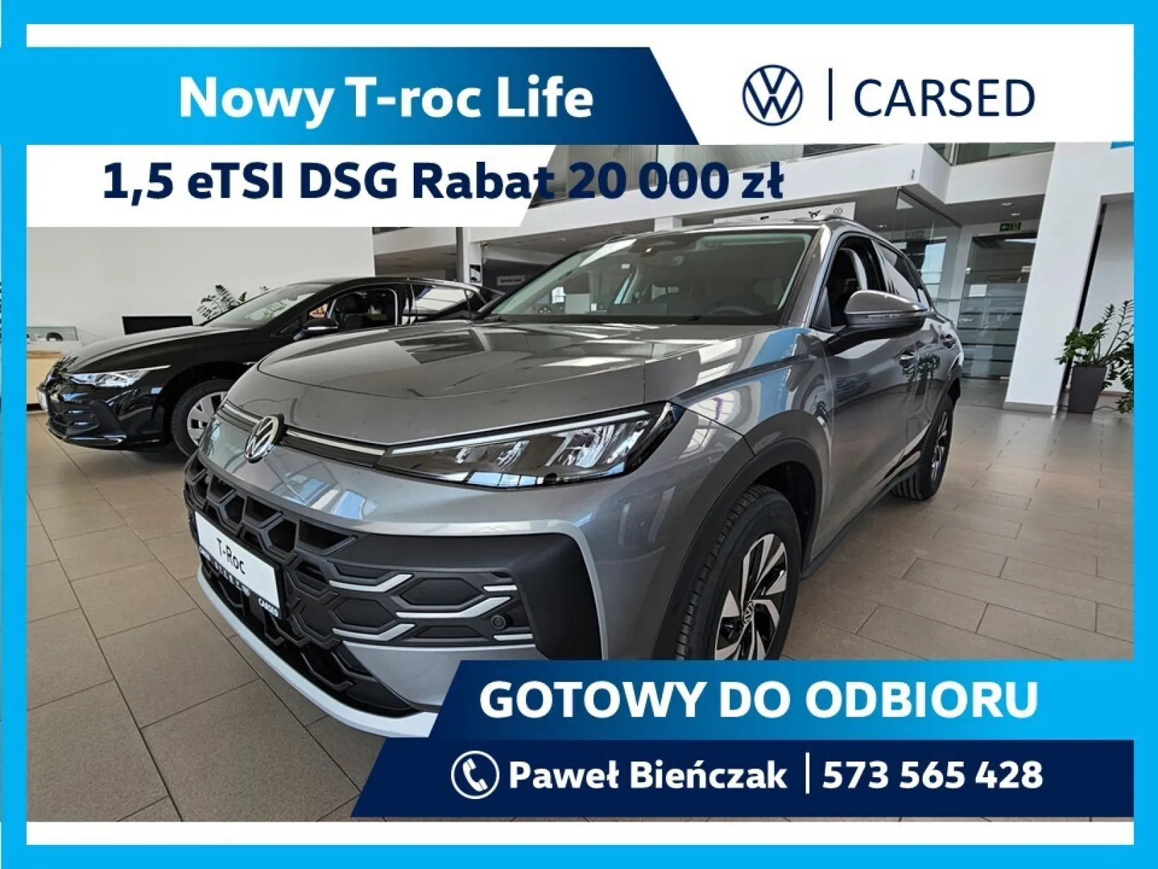 Volkswagen T-Roc Life 1.5 eTSI 116 KM DSG-7 2026