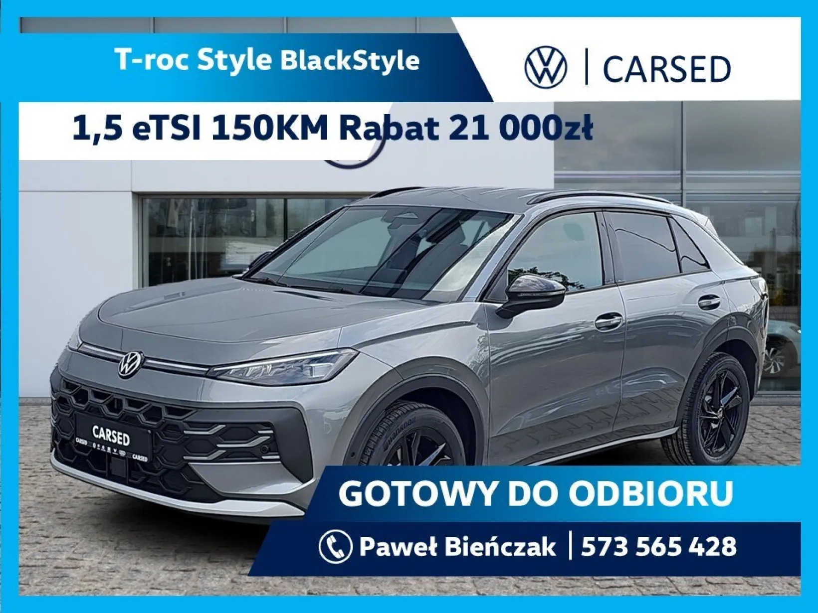 Volkswagen T-Roc Style 1.5 eTSI 150 KM DSG-7 2026