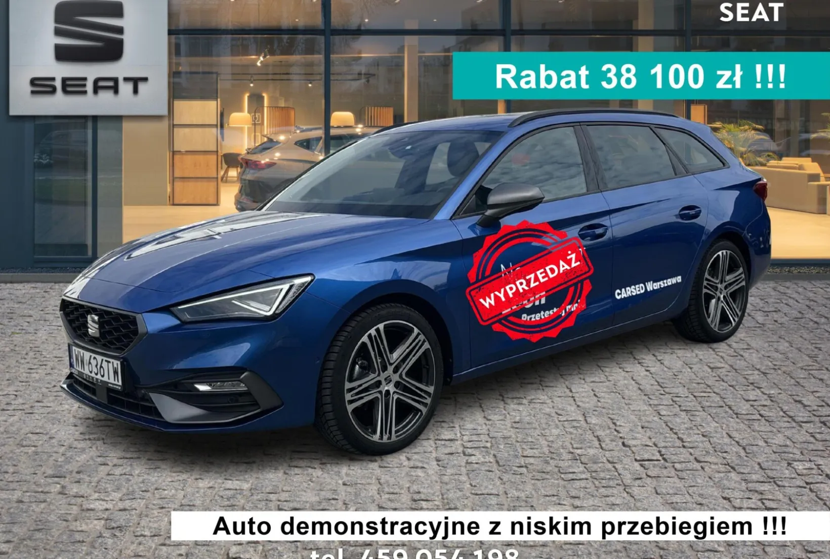 Seat Leon FR1.5 eTSI  150 KM DSG 2024